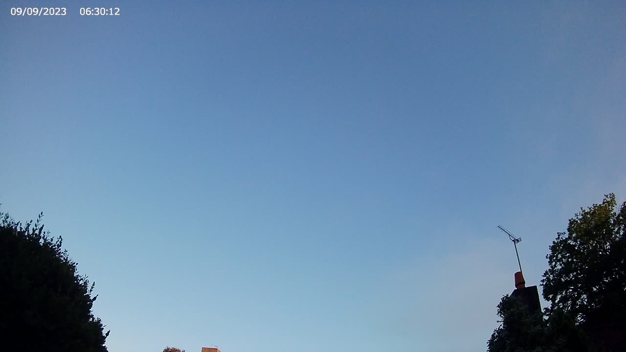 Sky Timelapse #144 - 4K - 8/8/2023