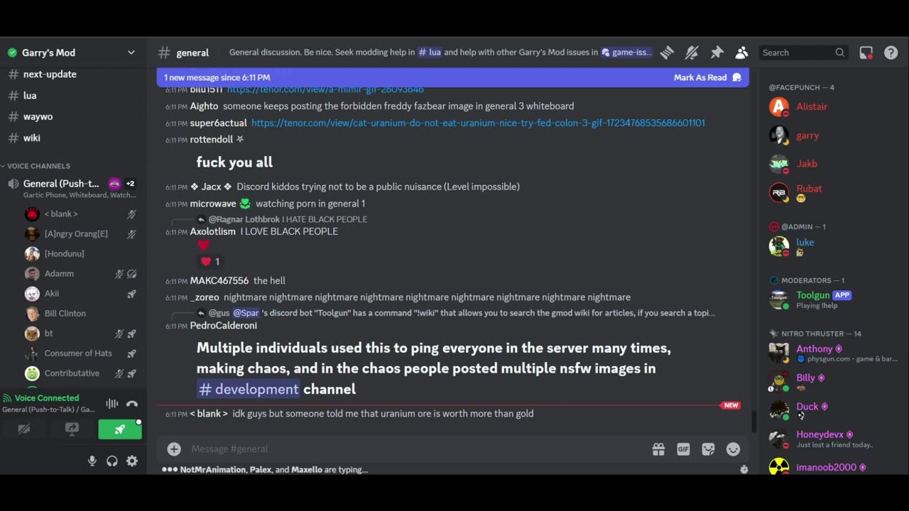 Gmod Discord Server June 7th 2024
