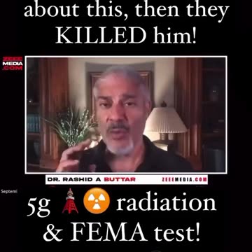 Dr. Rashid Buttar 5G Radiation & Fema test