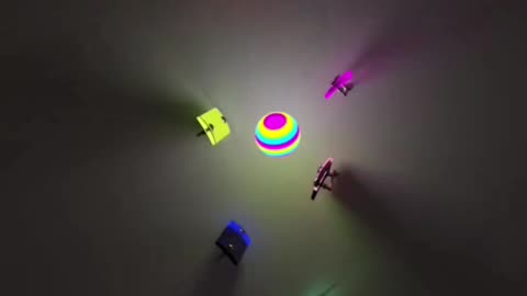 A bouncing boll with special music