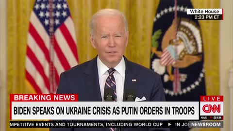 Biden: If Russia Goes Further with This Invasion We Stand Prepared to Go Further with Sanctions