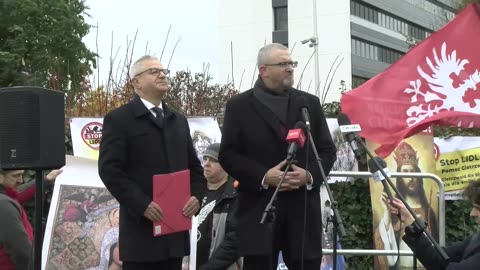 #StopLIDL - pikieta pod siedzibą Lidla w Jankowicach