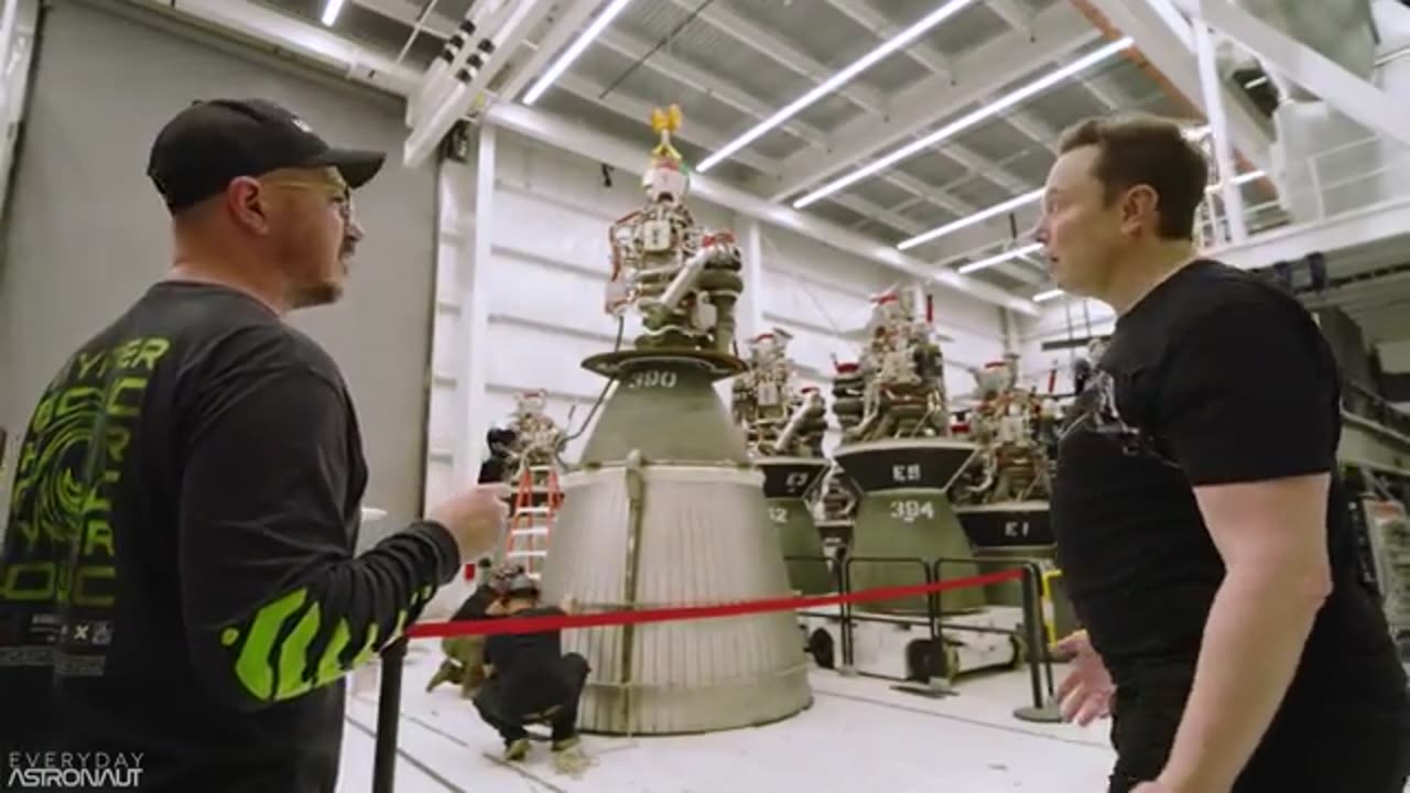 First Look Inside SpaceX's Starfactory w/ Elon Musk