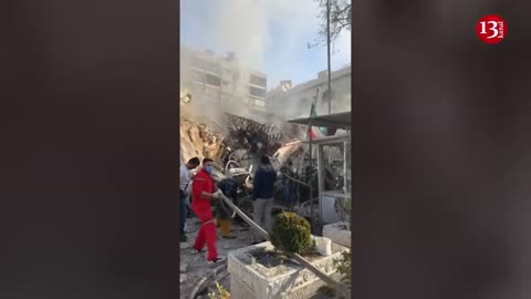 Israel fired missiles at consulate of high-ranking Iranian officials in Syria, casualties reported