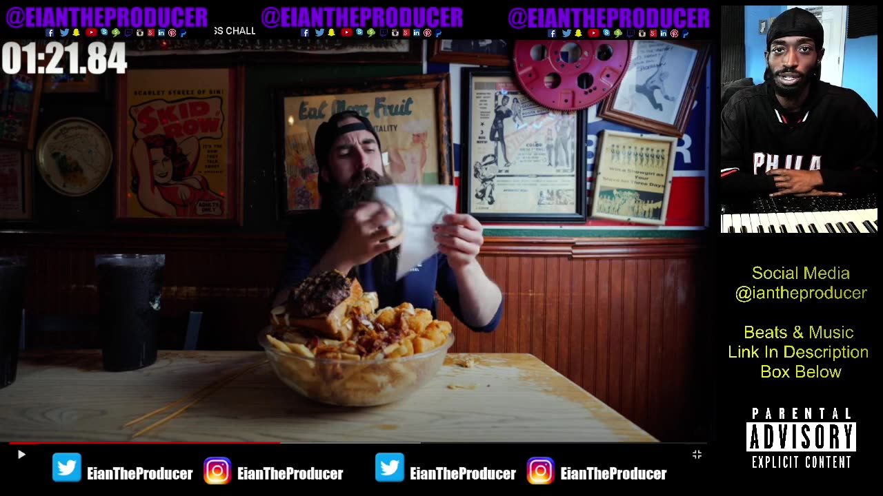 THE VORTEX'S QUADRUPLE CORONARY BYPASS CHALLENGE ATLANTA PT 8 BeardMeatsFood reaction