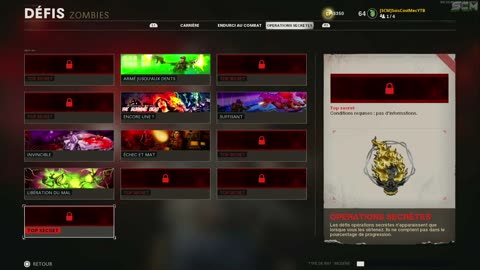TOUS LES DARK OPS ZOMBIE COLD WAR, TOUTES LES OPÉRATION SECRÈTE ZOMBIE, DÉFI TOP SECRET ZOMBIE FR