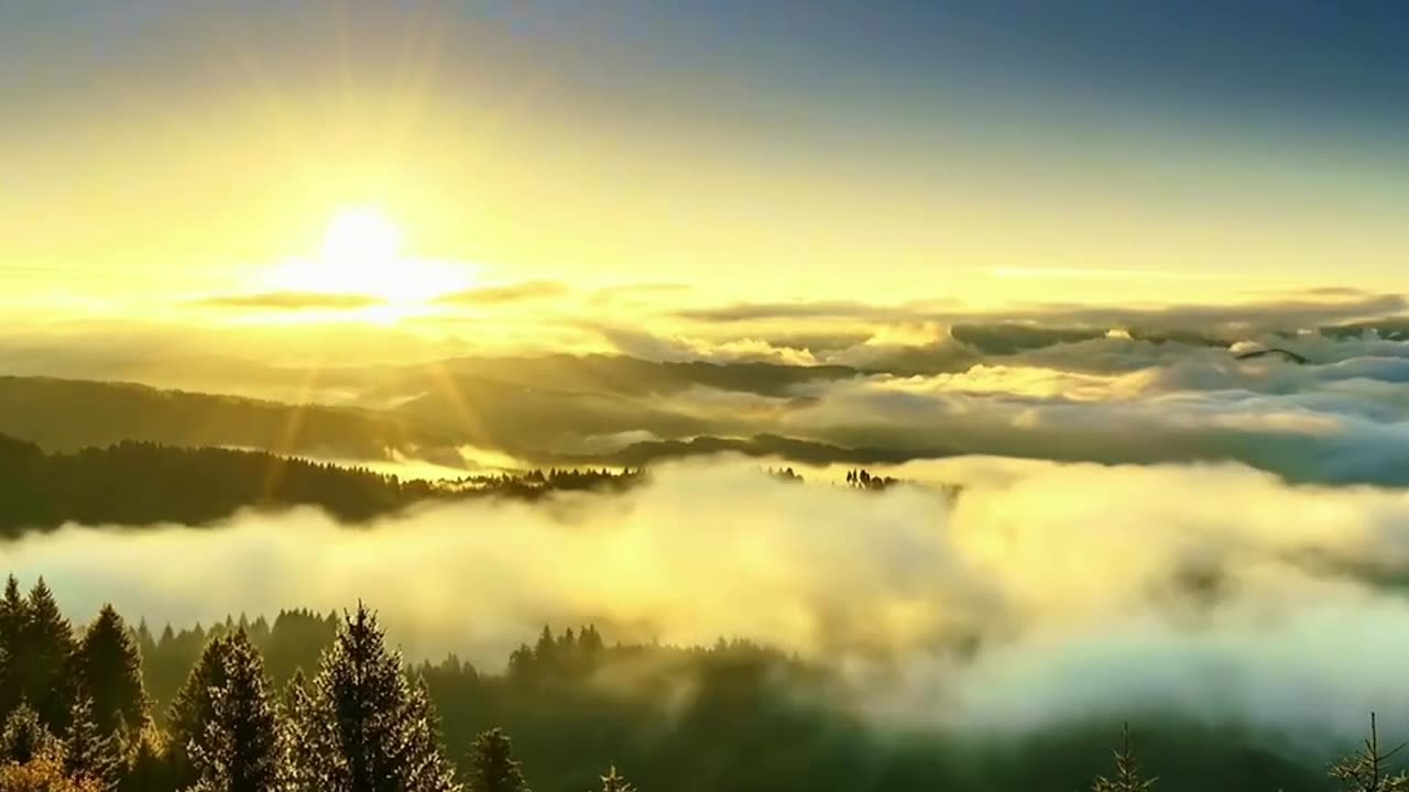 A different sea of clouds, so mysterious