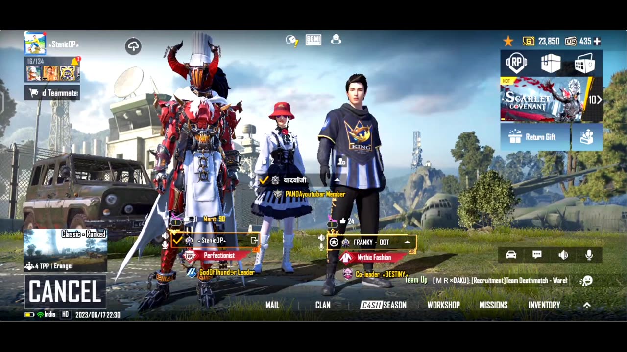 PUBG live streaming Join me now