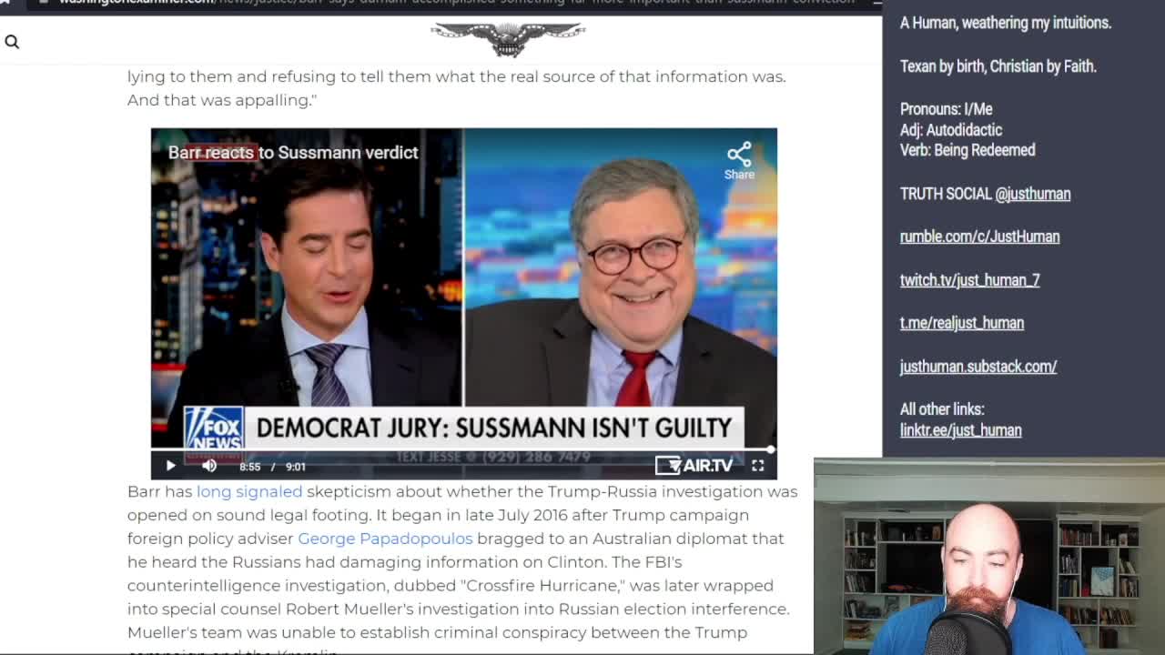 AG Barr Being the Adult. LMAO at anyone who still thinks he's [DS].