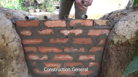 Build Mini Hydroelectricity To Water Modern Vegetables