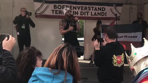 Chris Sky in the Netherlands - Freedom rally The Hageu 2 Okt 22 - CSTV