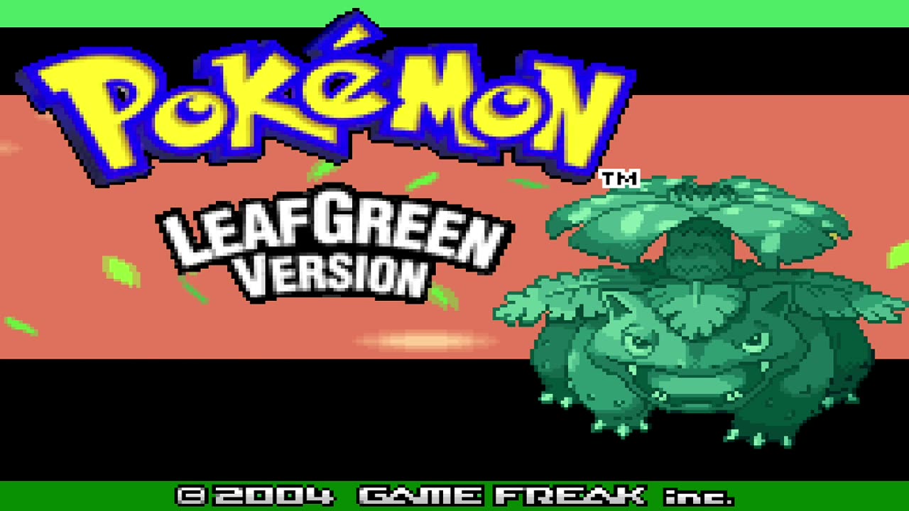 🎮 Pokemon Leaf Green (GBA) [ep.01] New Game: Start of an Adventure!
