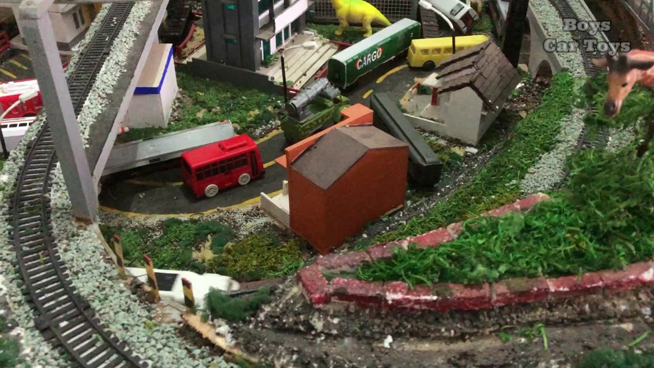 Dramatic Trains Collide