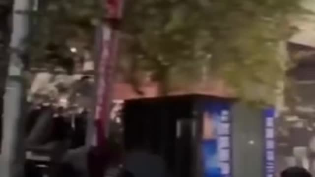CHINA - Protesters reportedly destroyed COVID testing points in Lanzhou