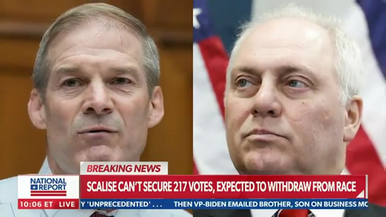 Rep. Steve Scalise will likely not be able to secure 217 votes and is expected to drop out