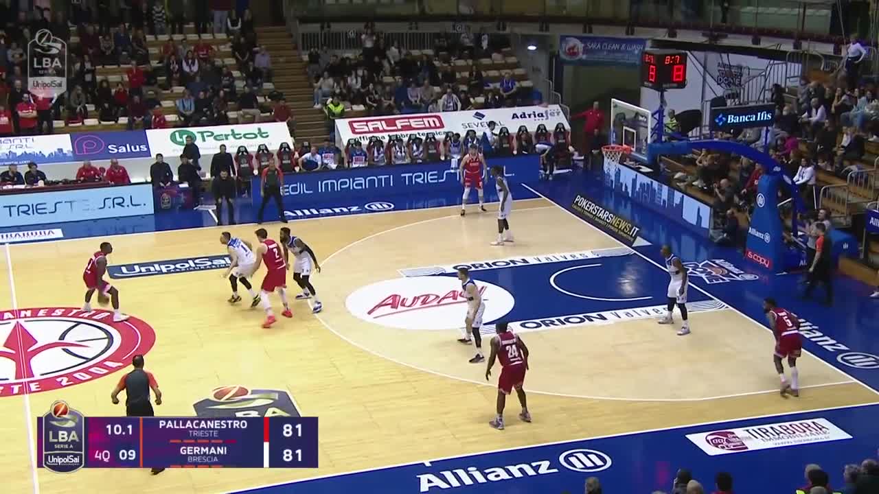 Pallacanestro Trieste - Germani Brescia | Serie A UnipolSai 2022/23