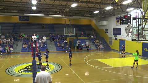 Clarkrange Volleyball Game 9/11/18