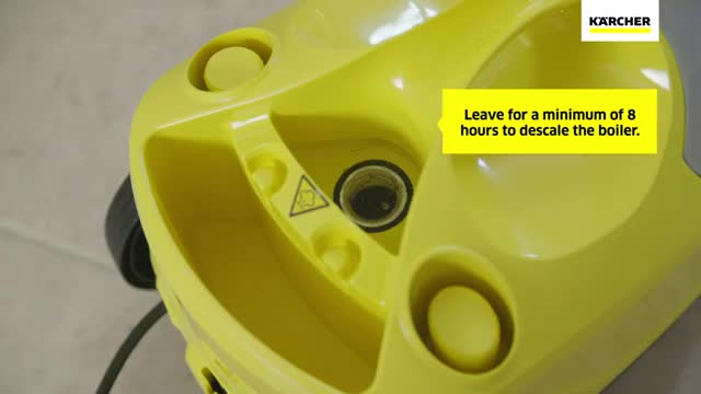 How do I descale my SC 4 EasyFix steam cleaner_ _ Kärcher UK