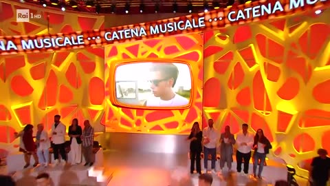 RAIUNO - Reazione a Catena-La Catena Musicale del 27/10/2023