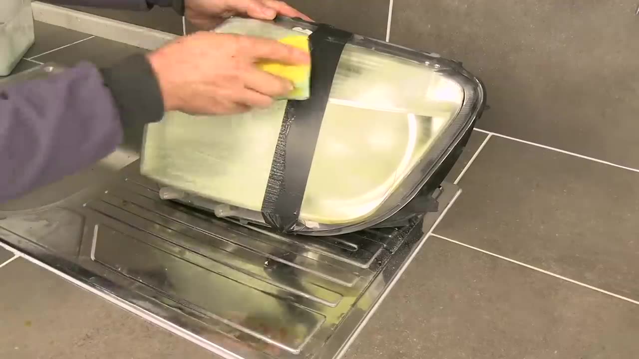 Genius Method! Clean Your Faded Headlights Like Crystal in 5 Minutes