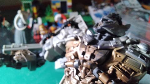 Crosshairs versus Megatron and Galvatron
