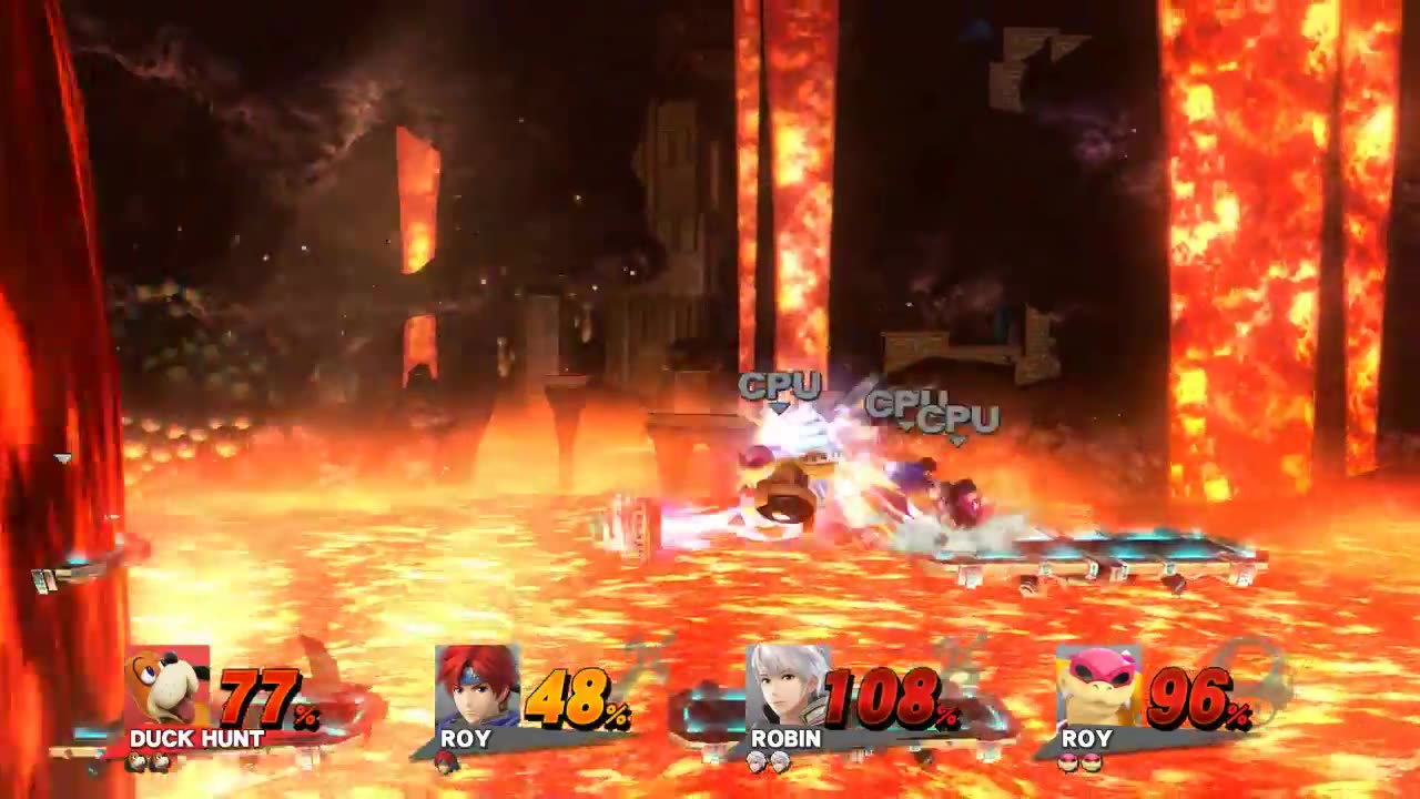 Super Smash Bros 4 Wii U Battle489