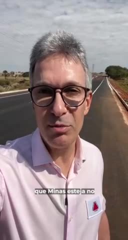 Romeu Zema:Obra no Contorno Sul,ligando Uberlândia à BR-050 ficou pronta