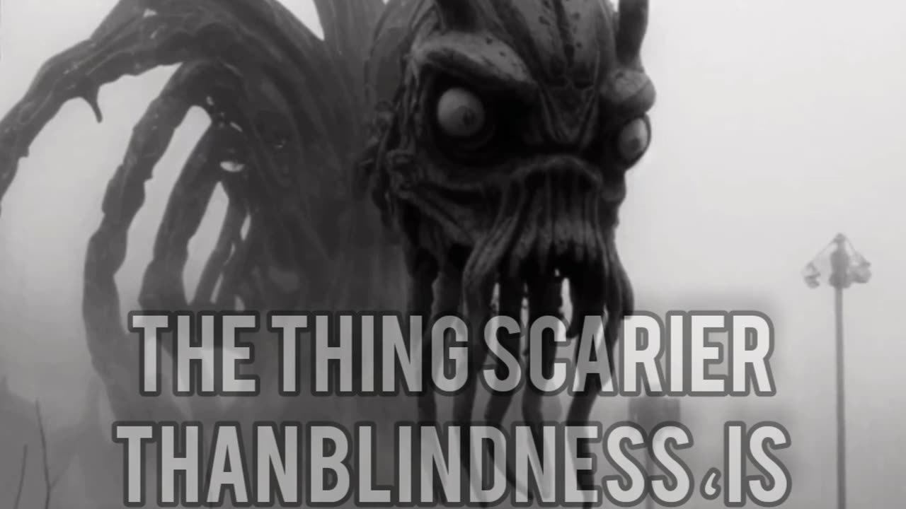 more terrifying than blindness