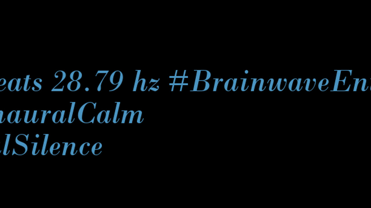 binaural_beats_28.79hz_SoftASMR BinauralSoundHealing DeepSleep