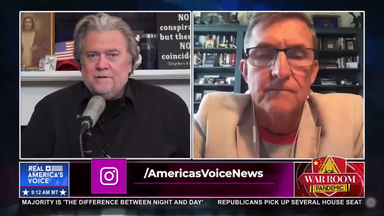 General Flynn: Americans need to remain steady because obviously all the votes aren’t in.