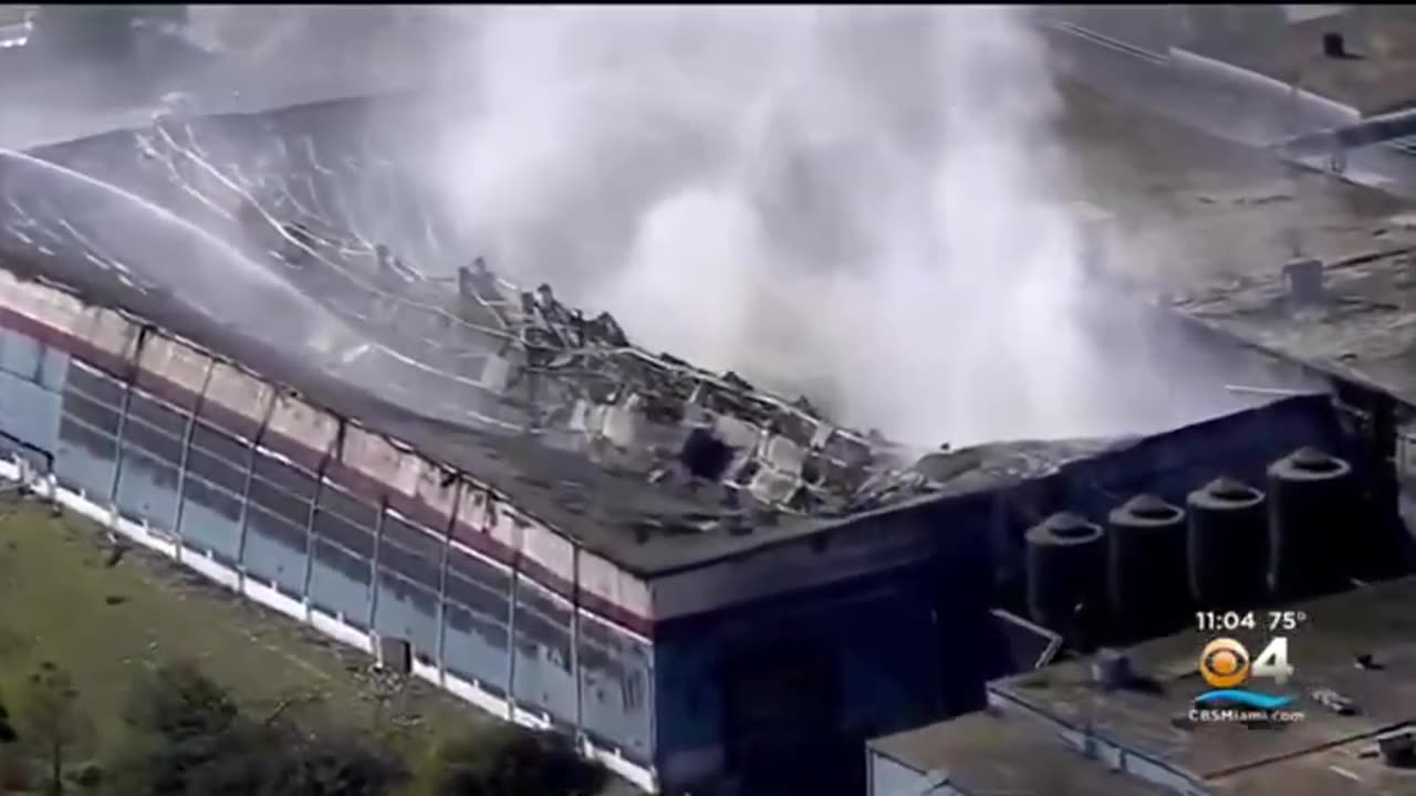 Another Fire At Doral Waste Plant - Miami-Dade County, Florida