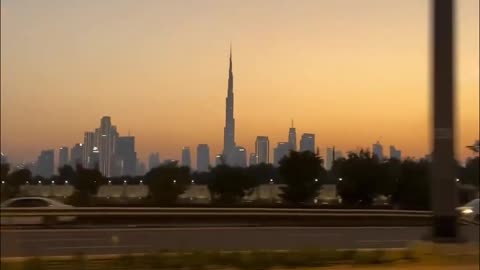 Evening at Dubai
