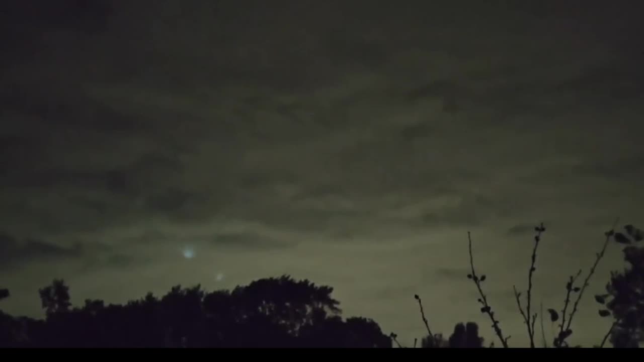ufo captured on video