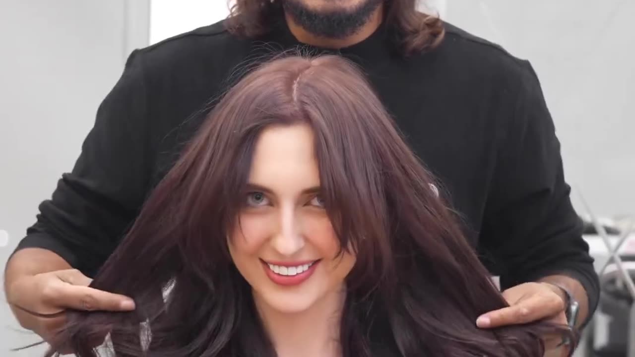 hair cutting tutorial 👍♥️SUBSCRIBE♥️ #ushapehaircut #ucut #haircuttutorial
