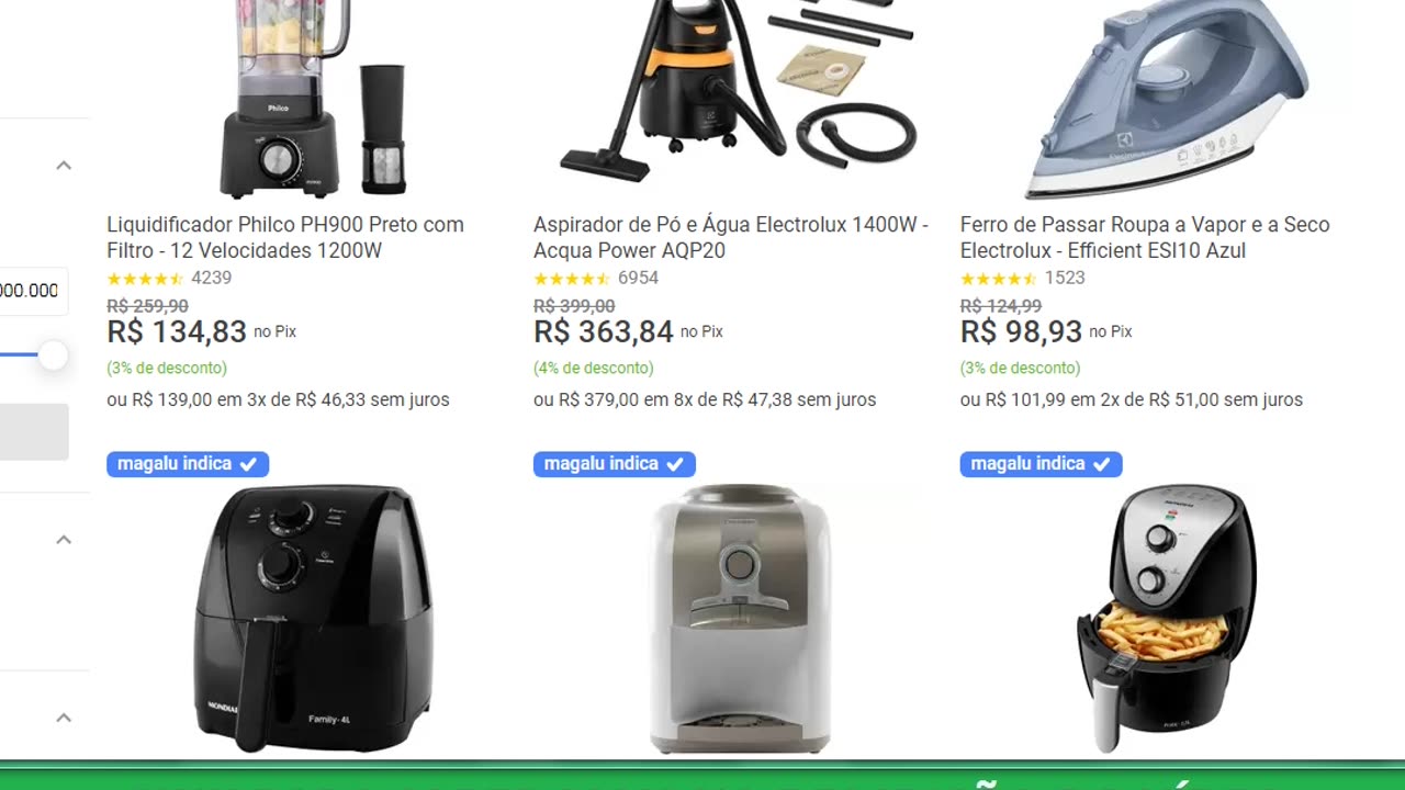Liquidificador Philco PH900 Preto com Filtro - 12 Velocidades 1200W
