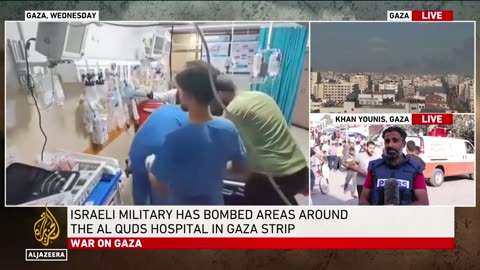 Israeli forces are bombarding Jabalia refugee camp for the third day in a row