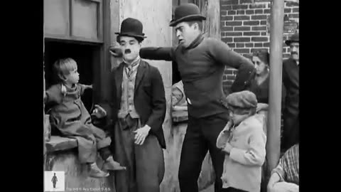 Charlie Chaplin - The Kid - Fight Scene