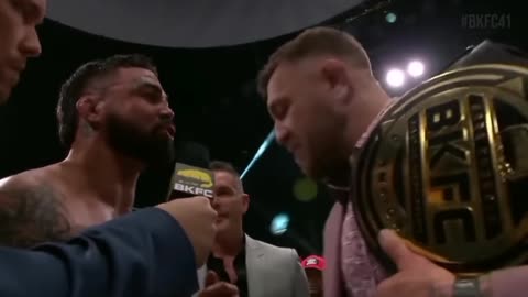 Conor Mcgregor at BKFC stole the show