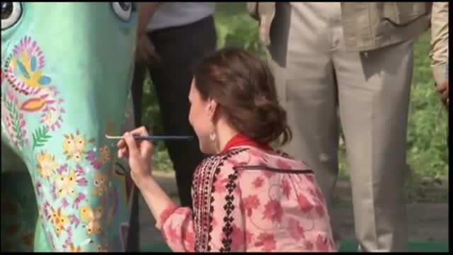 “Prince Kate ”Shows Her Amazing Art to People