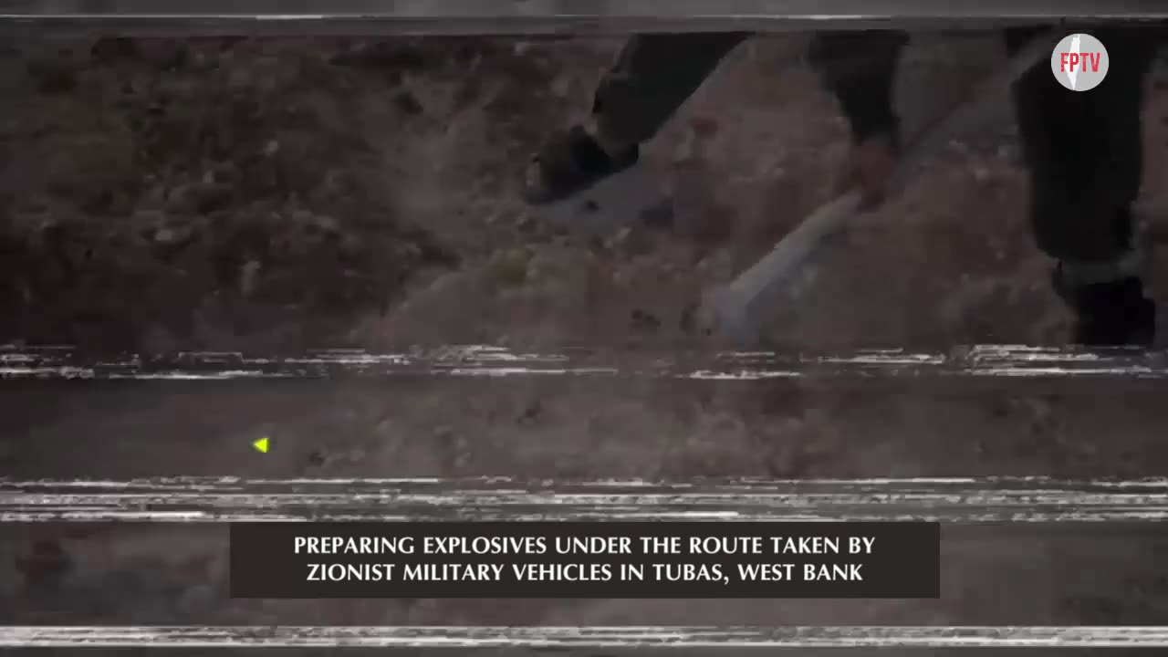 Al-Quds Brigades (PIJ) striking Zionist enemy vehicles and Al-Far'a groups clashing with Zionists in Tubas, West Bank, occupied Palestine, 26 Nov 2024