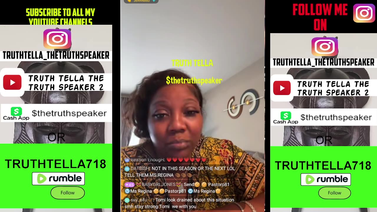 PASTOR P MOTHER MRS. REGINA CALLS INTO TOMIKAY 2 WARN THE RETARD SQUAD LED MY GOOFBALL JAMAL KEVIN JONES STAY AWAY FROM ME & MY SON!!