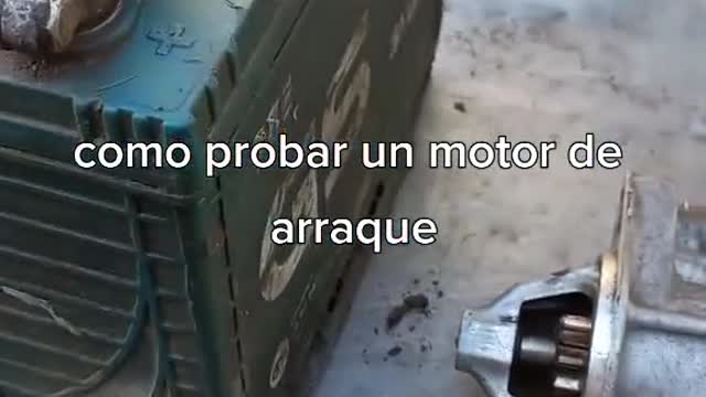 How to test the starting motor
