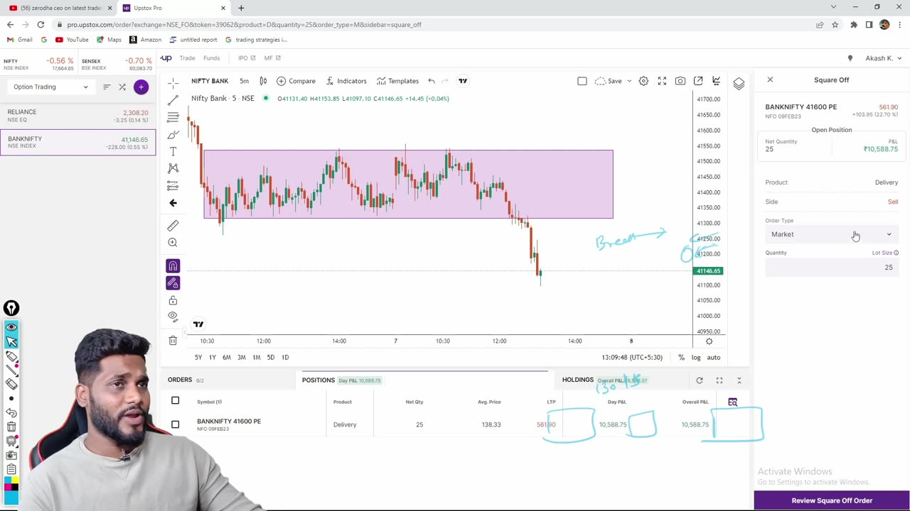 Option Trading Ultimate Strategy | Live Banknifty Trading 💸🔥