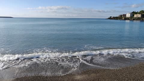 Sea in southern Italy