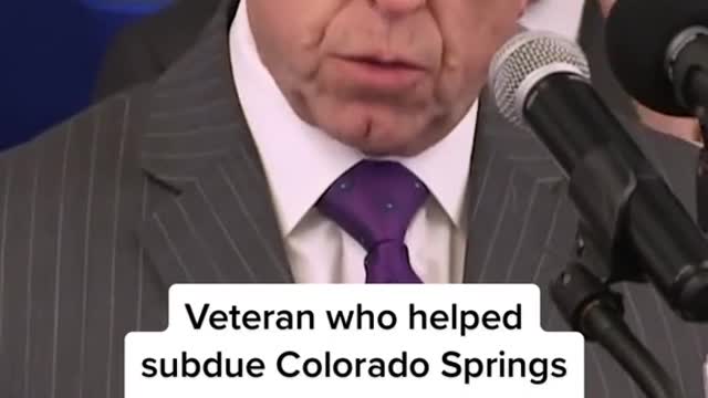 Veteran who helped subdue Colorado Springs