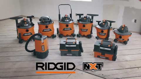 RIDGID? 6 Quart NXT Dry Backpack Vac