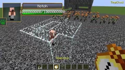 Notch vs all creepypasta mobs in minecraft part 39