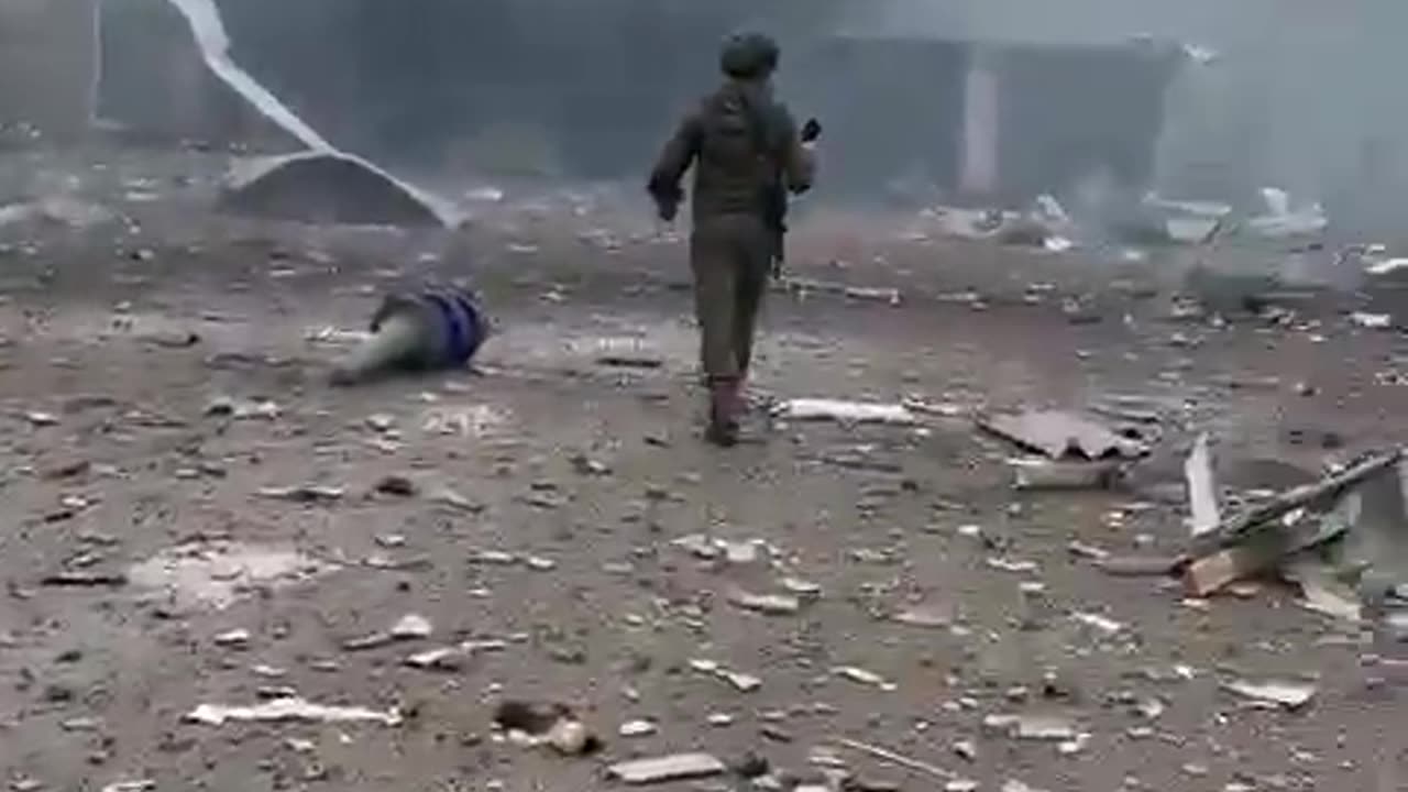 Footage shows extensive damage at the Biranit army base in northern Israel following