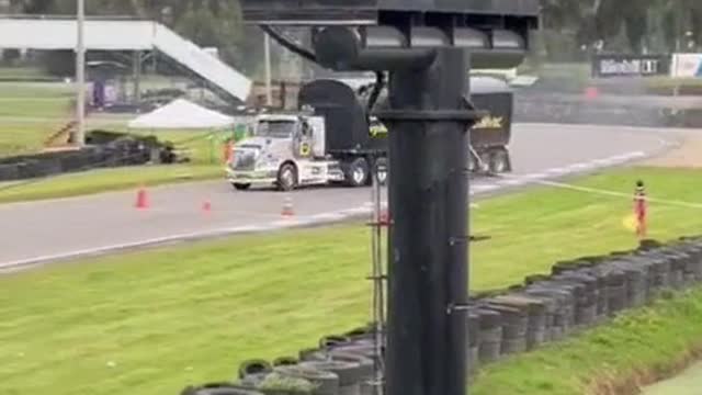Do you like this feeling? American truck driver