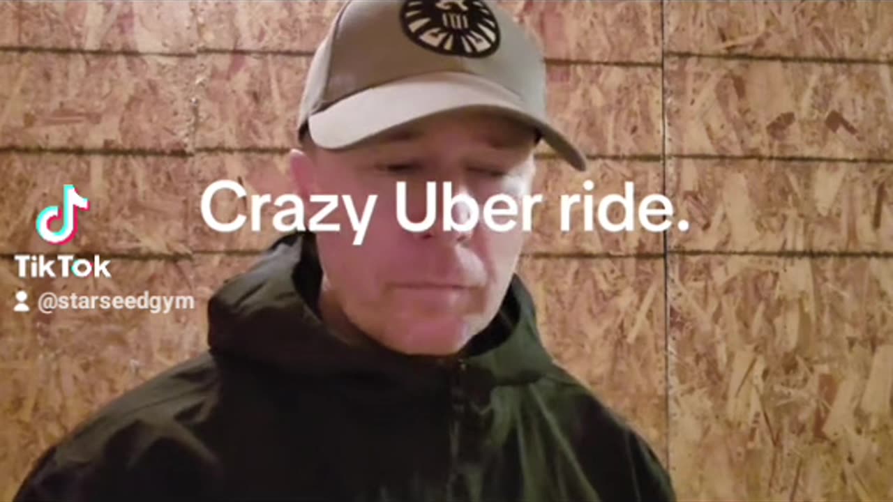 Crazy Uber ride.